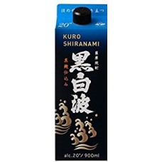 薩摩燒酎 黑白波 黑麴