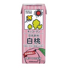 Kikkoman 白桃味豆乳 Kikkoman 白桃味豆乳